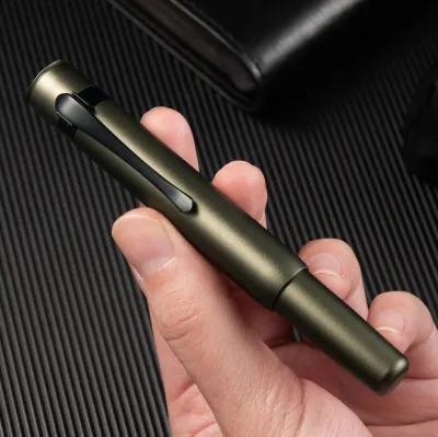 Hongdian M2 Pocket Metal Fountain Pens Army Green